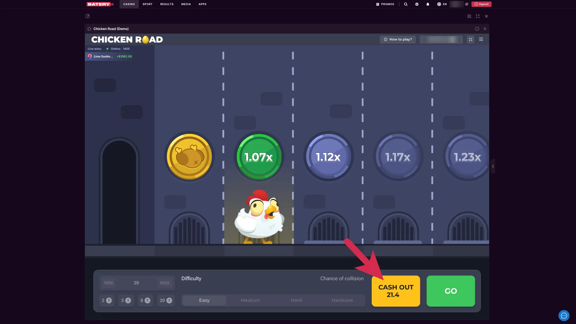 Cash out at the right moment in Batery Chicken Road today, and secure your current multiplier value safely.