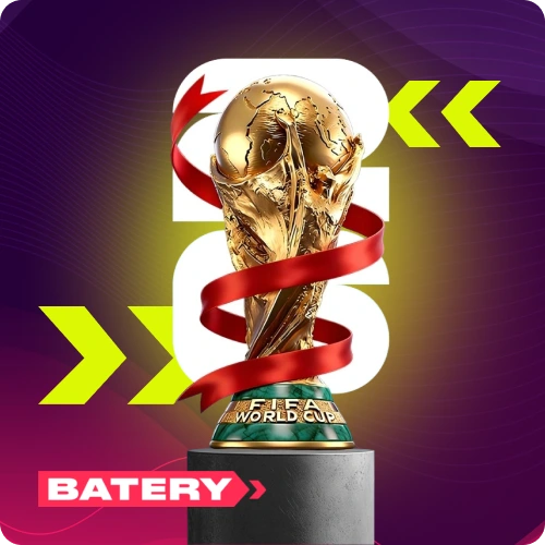 Join the exciting World Cup Clash tournament at Batery casino, and bet on global matches today.