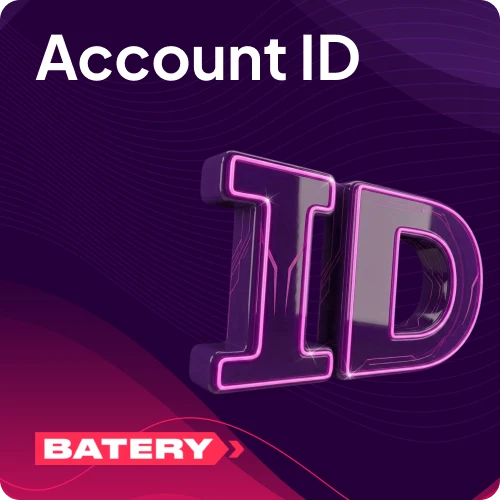 Use your unique account ID number at Batery casino, and log in to your profile now.