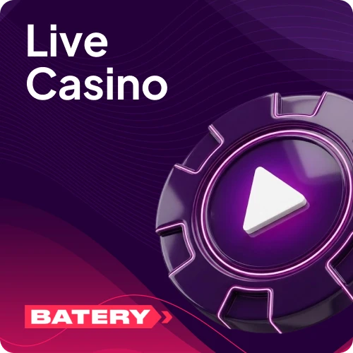 Play at Batery live casino, and connect with professional dealers via high-definition video streams now.